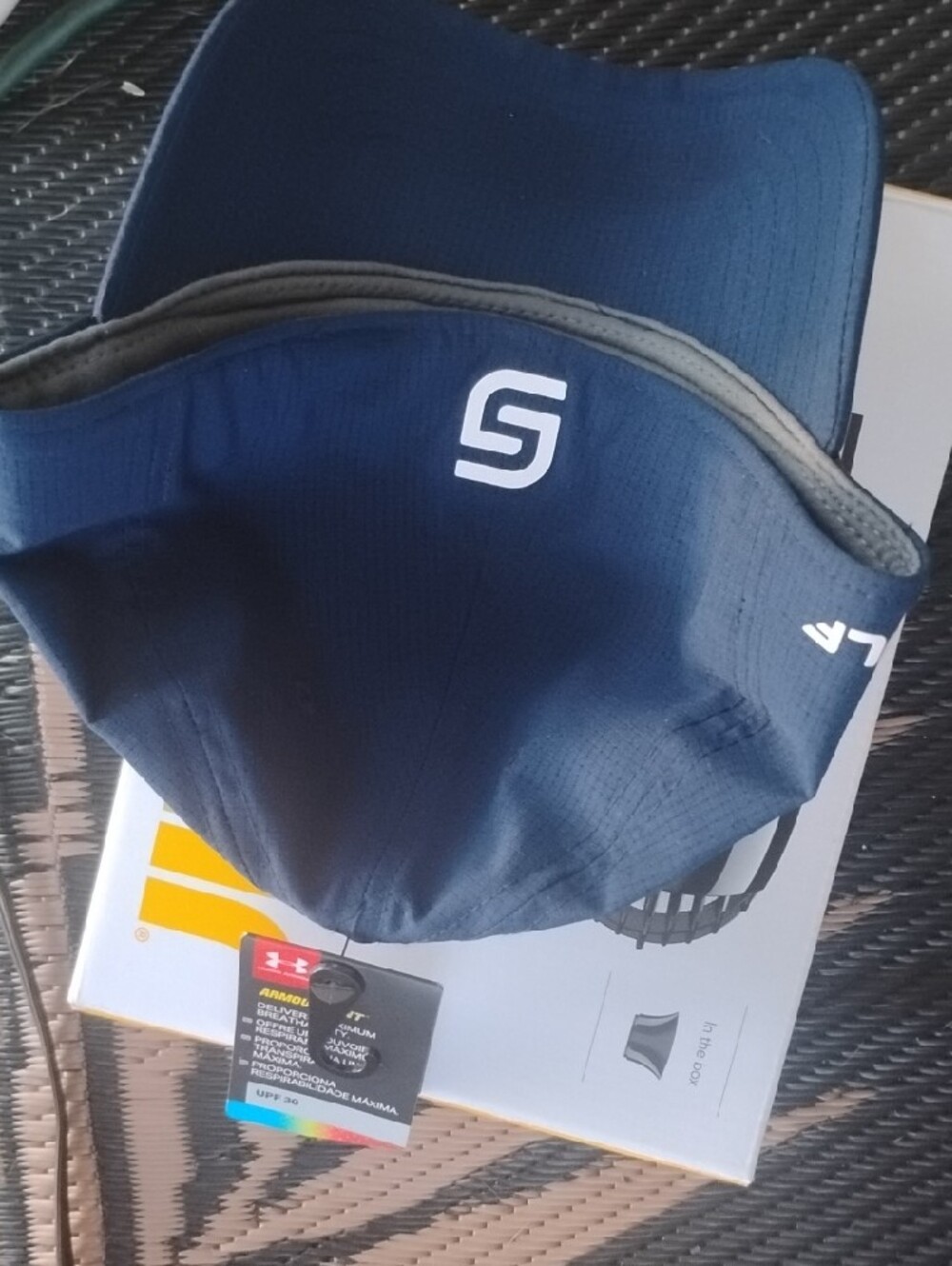 Nwts Under Armour Golf Navy Blue Performance Logo Cap - Picture 3 of 8